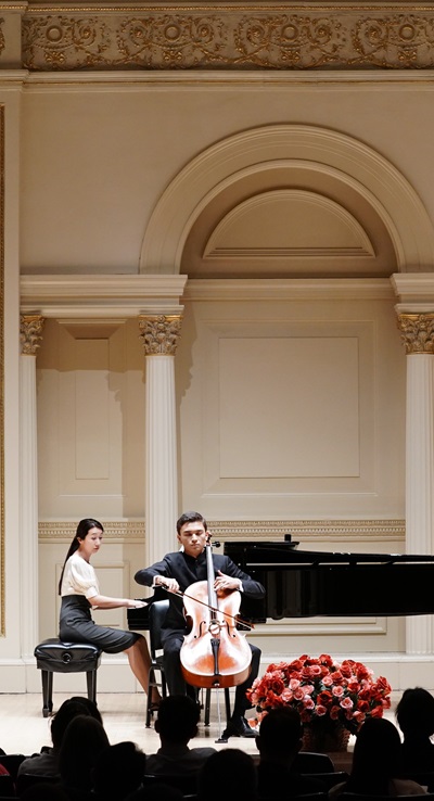 Playing at Carnegie Hall